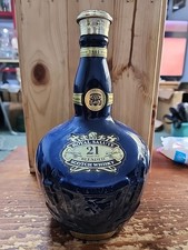 Chivas Royal Salute 1L 21 Year Scotch Whisky Ceramic Flagon Decanter by Wade