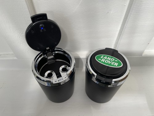 Car ashtray with lid and - car, led