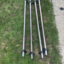 Volkswagen T5 Transporter Roof Bars - SWB With Tailgate Rhino 4 Bar Delta System