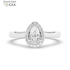 Pear Diamond Engagement Ring