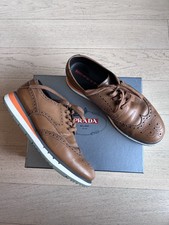 PRADA SPAZZOLATO Shoes Boots Sneakers Wingtip Platform Derby Americas Cup 8 10