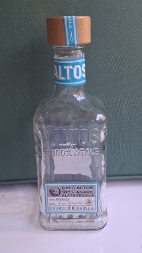 Empty tequila bottle olmeca - bottle,