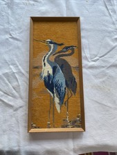 Large Vintage Framed Tapestry