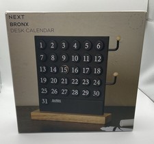 Next Desk Bronx Wood Calander