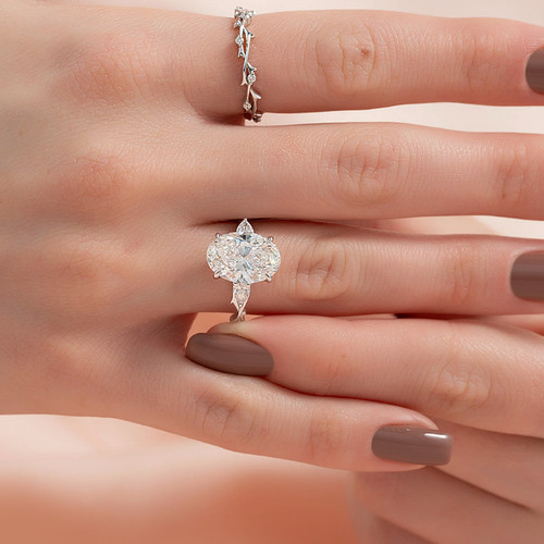Diamond ring for engagement - diamond,