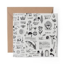 1 x Blank Greeting Card