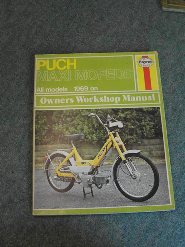 Haynes puch maxi mopeds all - maxi,