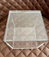 Nespresso View Clear Acrylic Coffee Pod Capsule Storage Cube Pre-owned