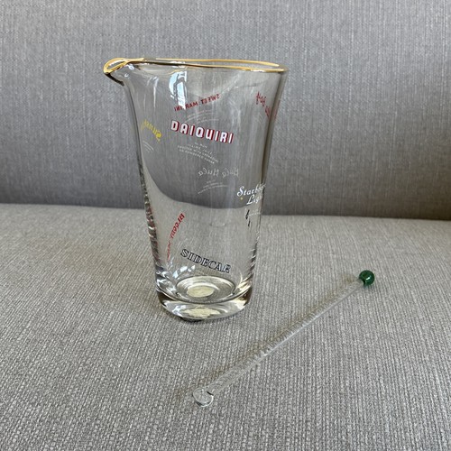 Vintage pirelli glass cocktail - vintage,
