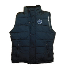 Abercrombie & Fitch Body Warmer Jacket BLACK Size M