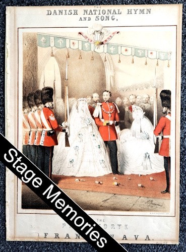 1863 victorian sheet music - sheet,