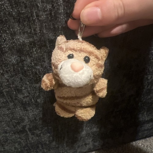 Cute ginger tabby - cute, keyring