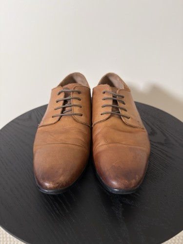 Topman men leather derby - leather,