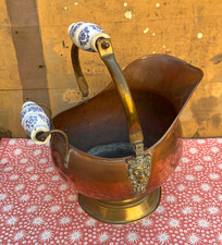Vintage Copper & Brass Coal