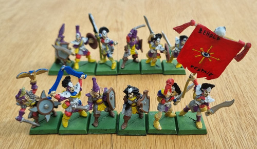 Dark elf warriors 1990s - warriors:,