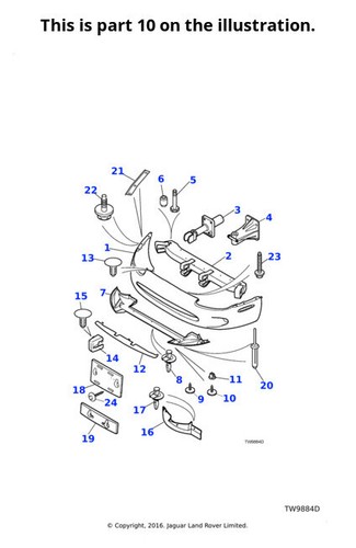 Jaguar genuine self tapping - jaguar,
