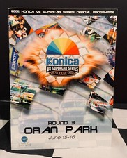 2002 ORAN PARK KONICA AUSTRALIA V8 SUPERCARS RACE PROGRAMME PAUL DUMBRELL HOLDEN