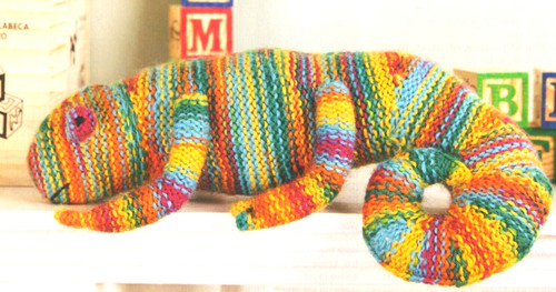 2136 chameleon toy length - chameleon, dk