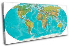 World Atlas Maps Flags SINGLE