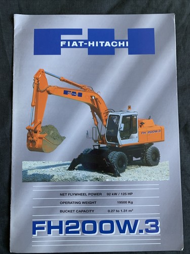 Fiat hitachi fh200w - fiat-hitachi, brochure