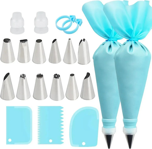Reusable silicone piping bag - reusable,
