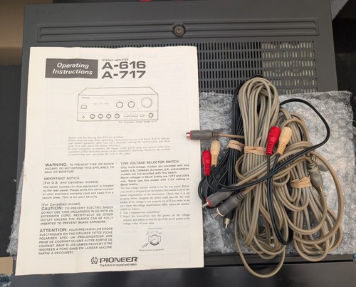 Pioneer 616 reference - a-616,