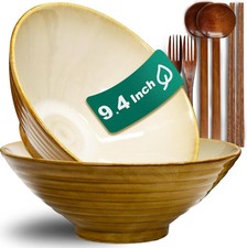 9.4-Inch 2 Sets Ceramic Ramen