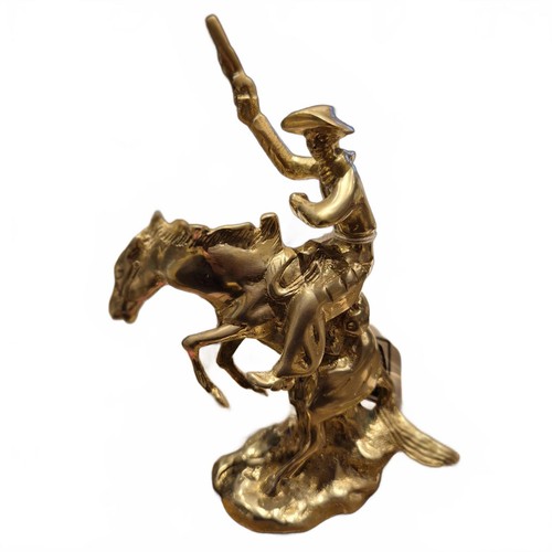 Vintage brass figurine a - brass, of