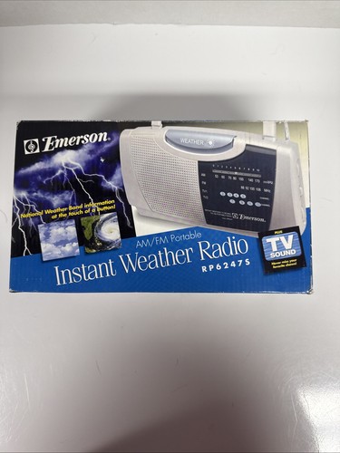 Emerson rp6247s portable - emerson, am/fm