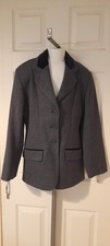 Tagg Maids Tweed Show Jacket - Koln Rider Blue Hacking Jacket  30"