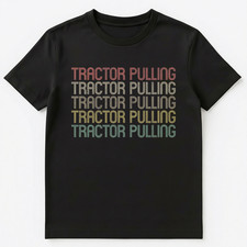 Retro Style Tractor Pulling