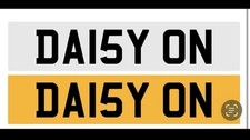 DAISY Private Number Plate