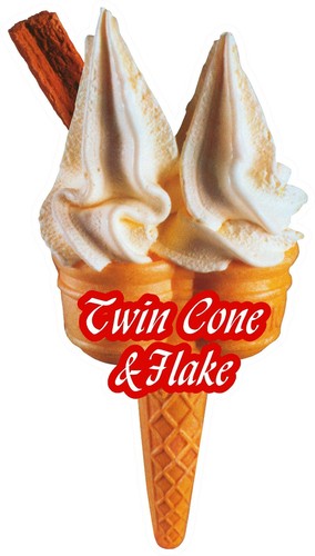 Twin ice cream - ice,