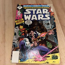 Vintage 1978 Star Wars #7 Han Solo and Chewbacca Wanted Marvel Comic Book