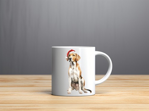 Foxhound dog christmas - foxhound, design