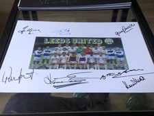 Leeds united signed picture - united,
