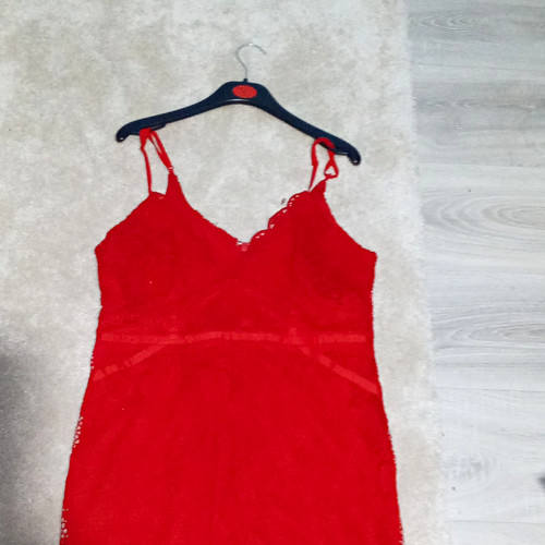 Lipsy london red floral dress - lipsy,