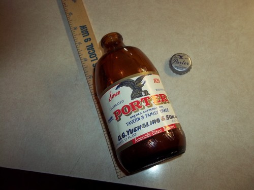 Vintage yuengling porter beer - vintage,