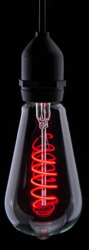 Funky spiral filament - led, lamp