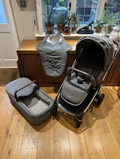Mamas And Papas Signature Edition Grey Ocarro Pushchair Complete Travel System