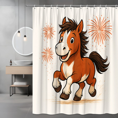 Cute cartoon horse - cute,