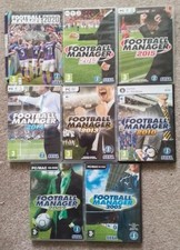 FOOTBALL MANAGER PC Bundle - Set of 8 - 2005/2007/2010/2013/2014/2015/2017/2020