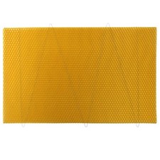 National Beehive Brood Box Wired Wax Foundation Sheets Hive Beekeeping