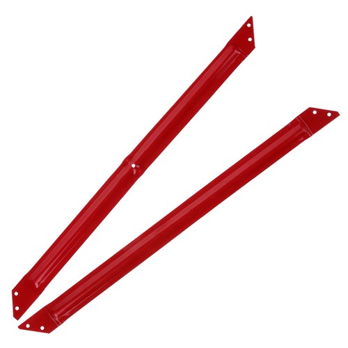 Metal ladder tie - rods, fixing