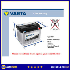 Battery fits VAUXHALL ADAM