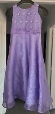 2 purple bridesmaids dresses