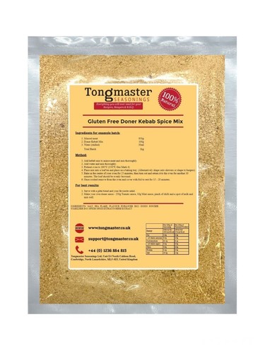 Gluten free doner kebab - free, spice