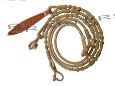 Natural Ranch Rope Knots Raw
