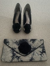 Ladies Navy Blue Vintage Faith