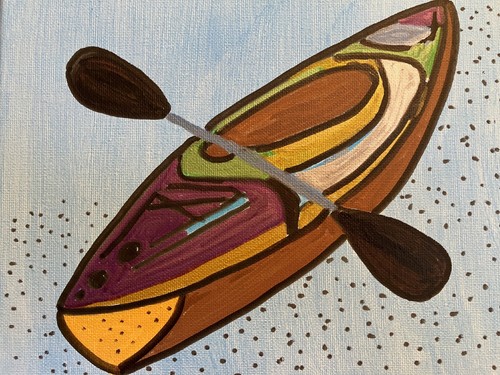 8x10 acrylic painting - acrylic,